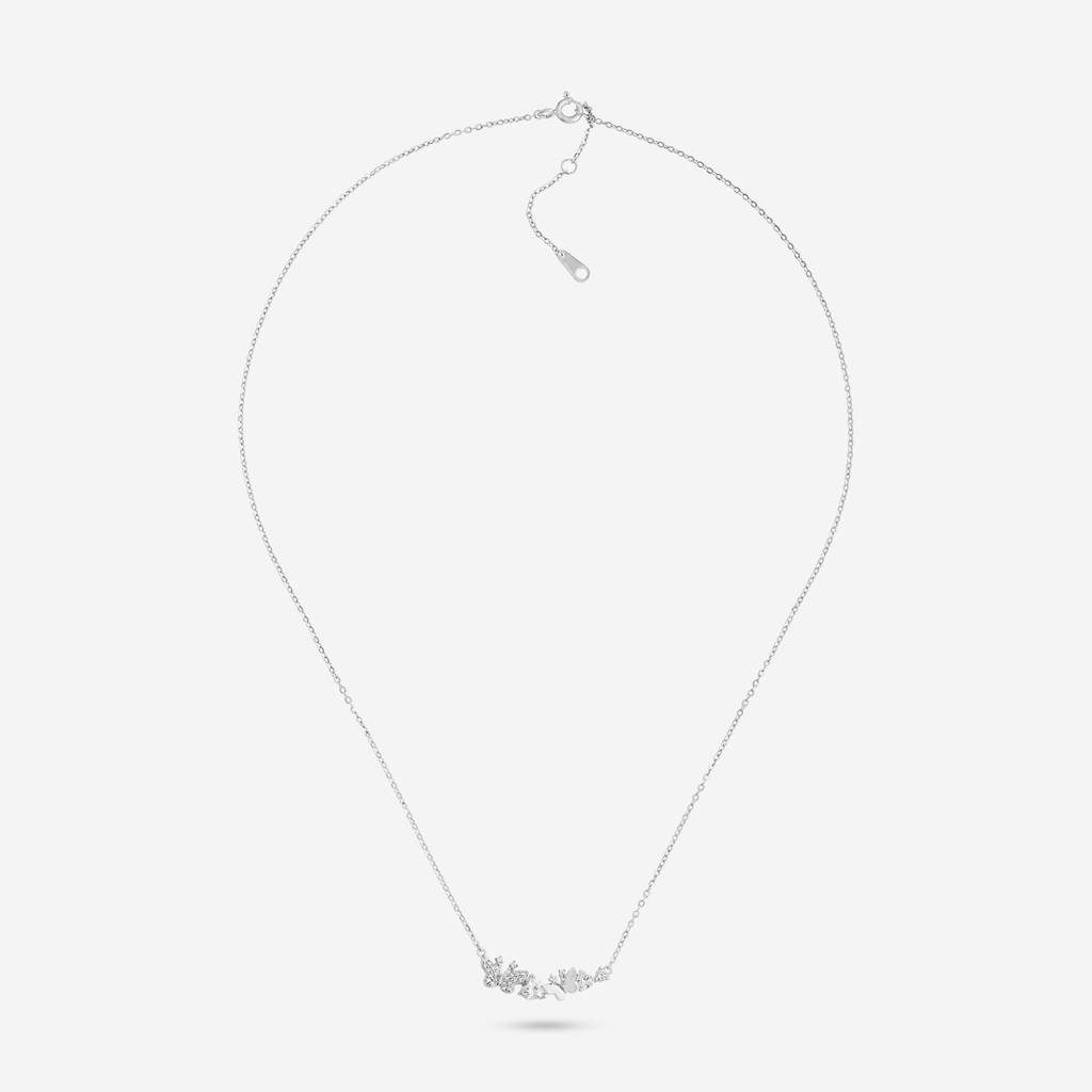 Office Wear Silver Necklace - 465789 : 465790