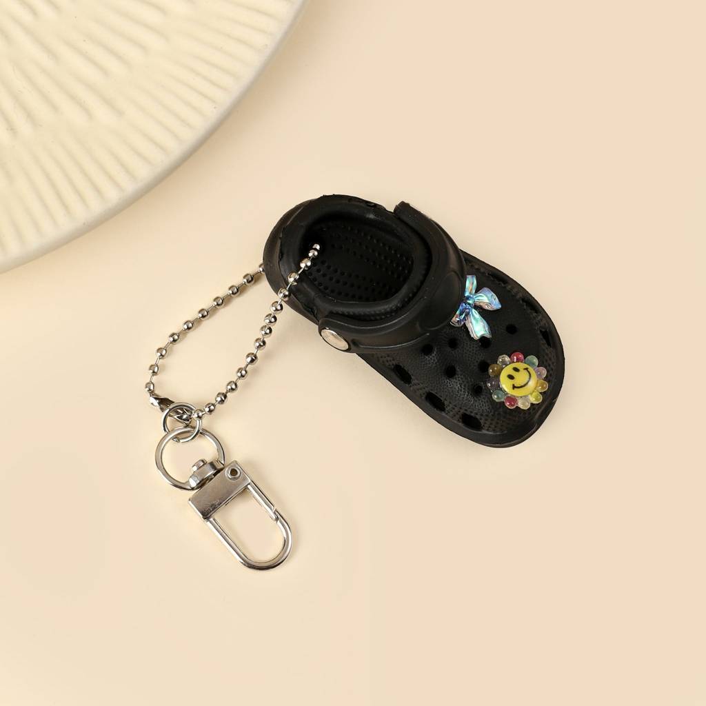 Mini Crocs Bag Charms : C-BG-0081-S-BK