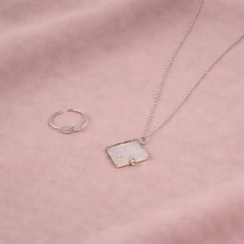 The Infinite Love Chaper Jewellery Combo : NRC-032-S-G-1