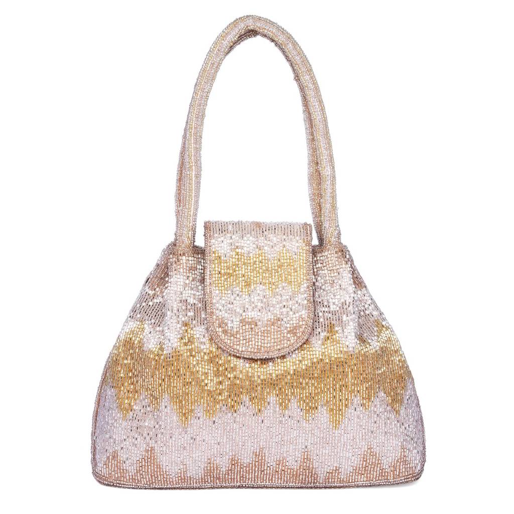 Potli Style Purses For Women Handmade Evening Handbag Stylish Bridal Fashion Wristlet Bag For Girls (P180C) : P180C