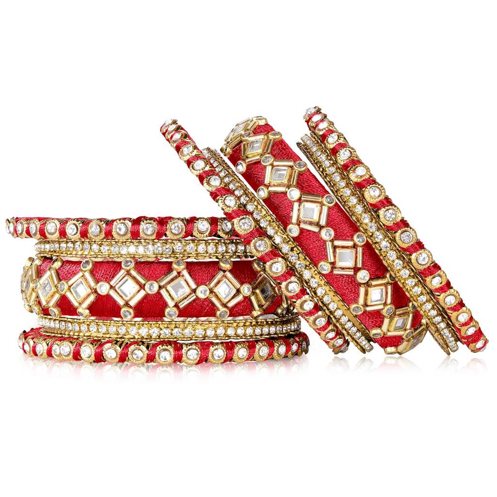 Traditional Chuda Bangle Set For Women : PF51B103RW