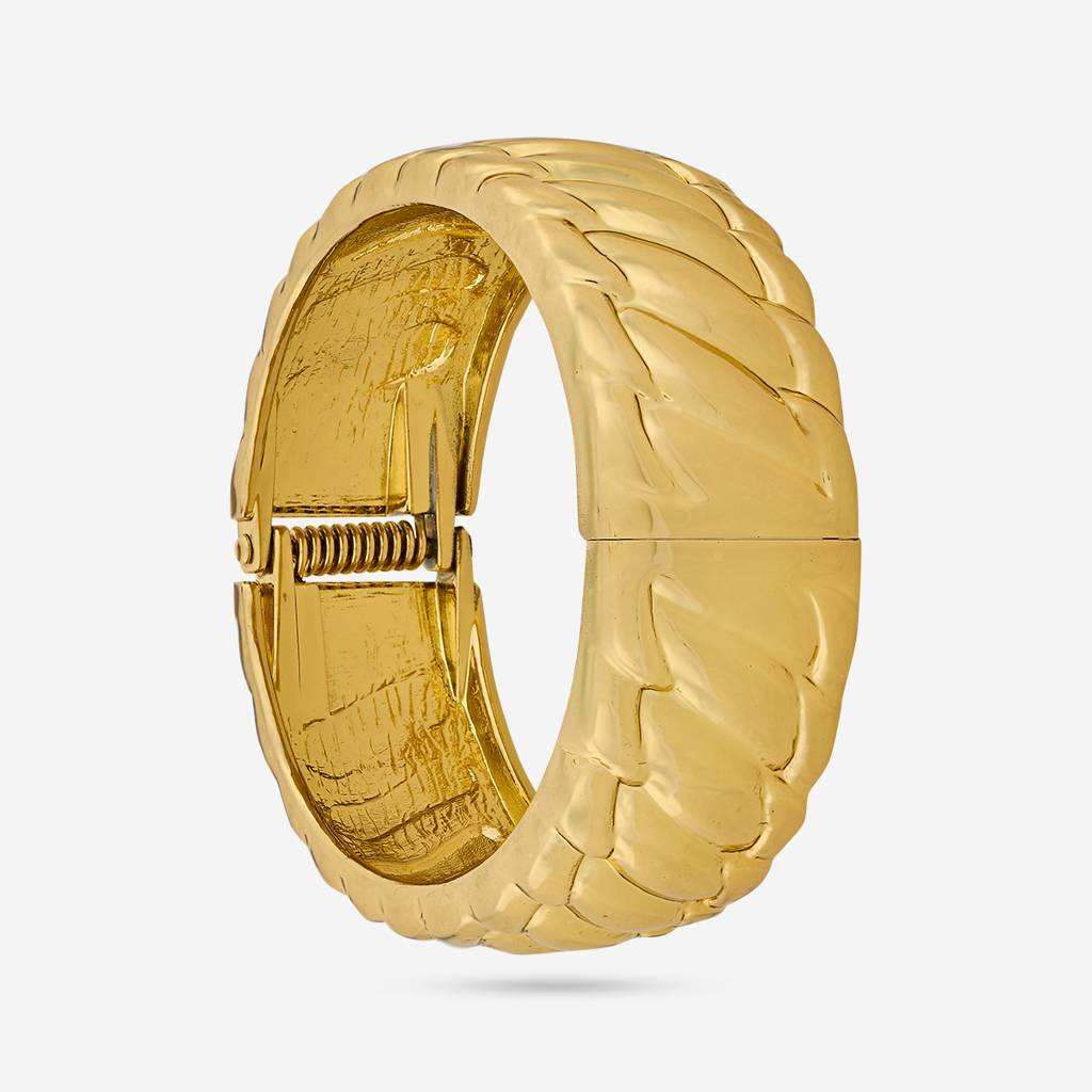 Gold - Plated Casual Wear Trendy Kada - 458961 : 458961
