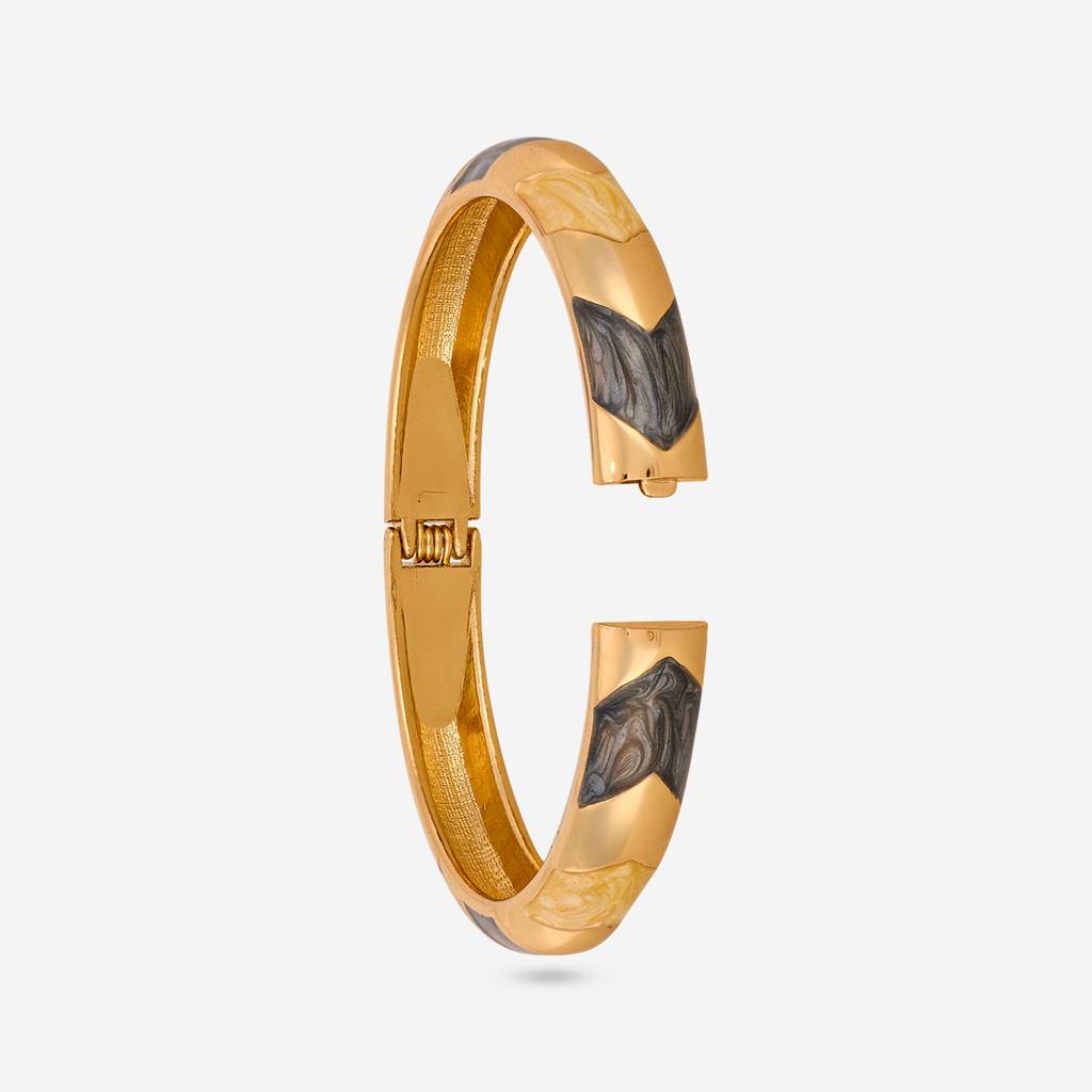 Gold - Plated Casual Wear Trendy Kada - 467141 : 467142