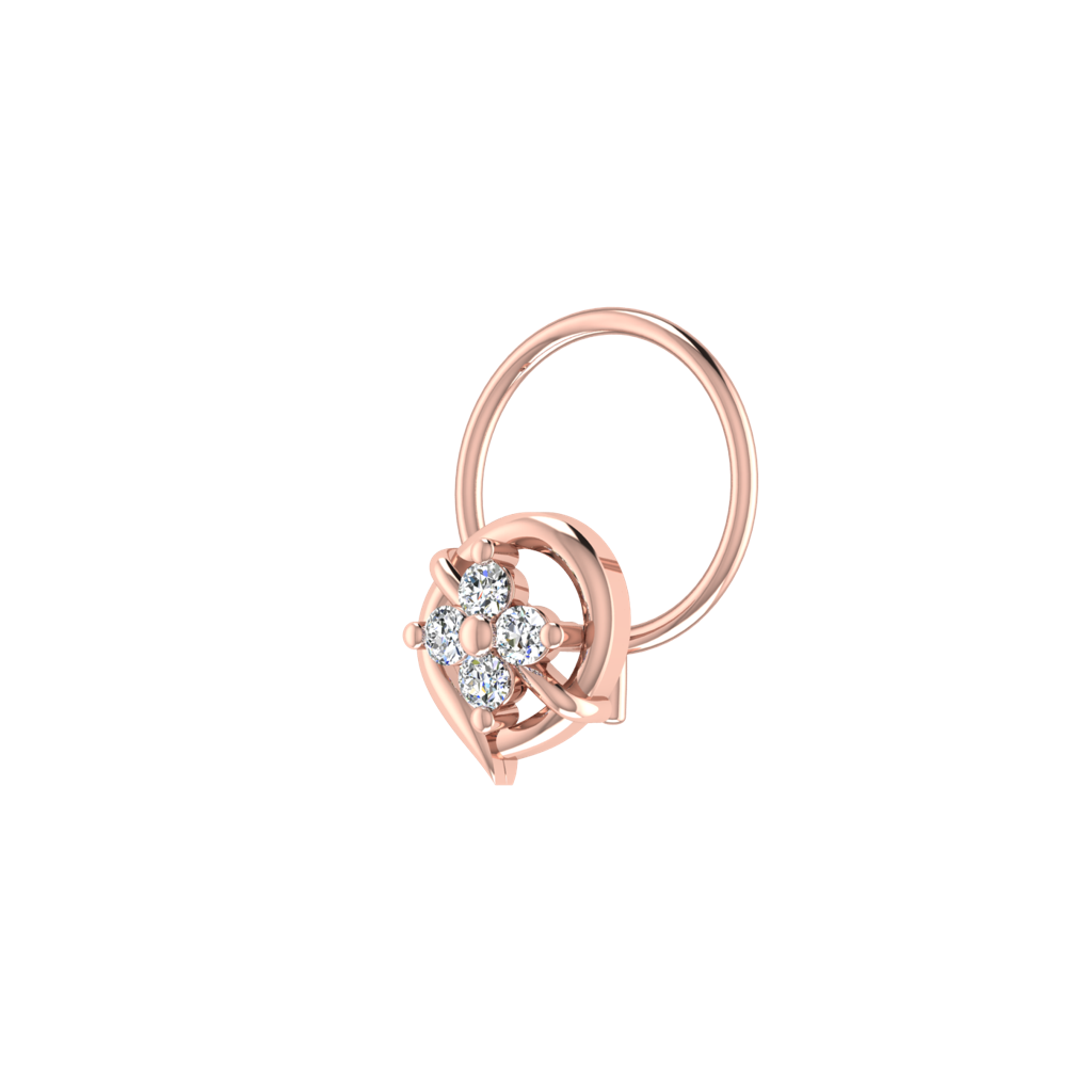 Avsar 9K Bis Hallmarked | Nosepin For Women/Girls |  Avno339 : AVNO339PC