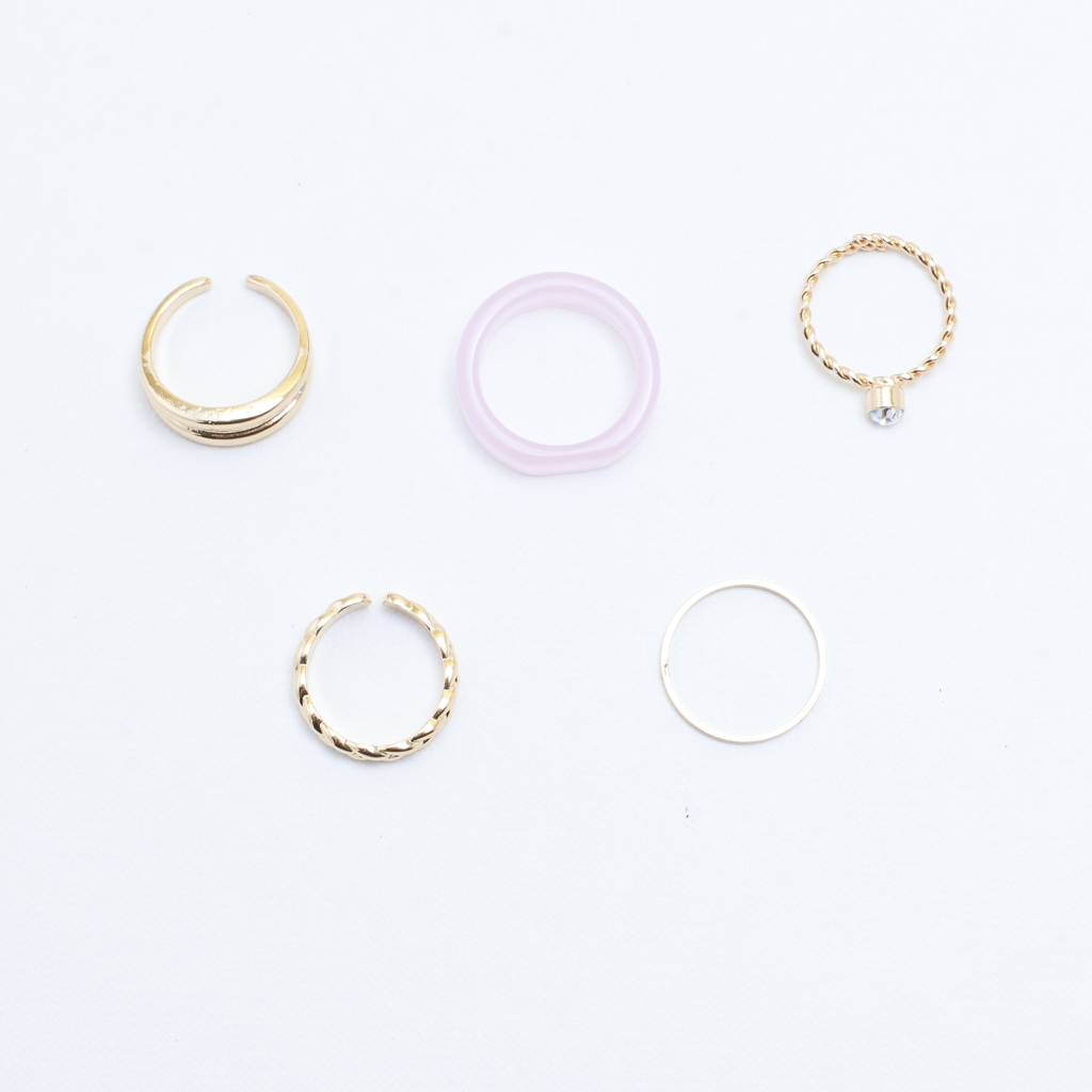 Set Of 5 Caroline Rings : RC52864B
