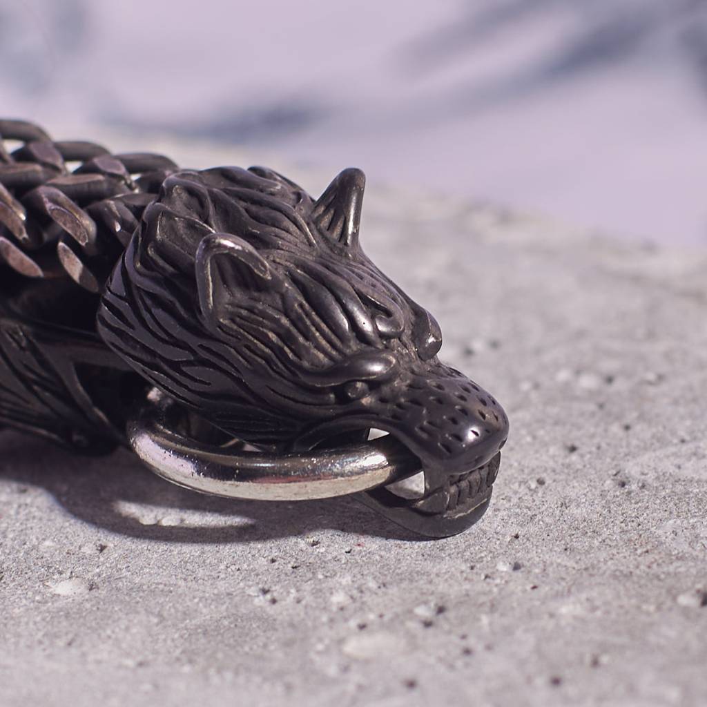 Royal Beast Bracelet-Black : MB1S0524-S-BLK