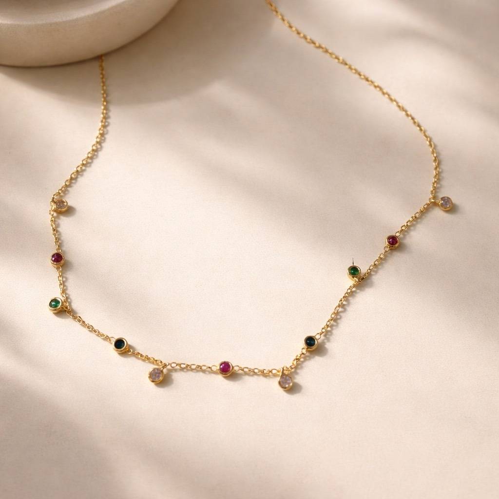 Navratan Necklace : CLS-32