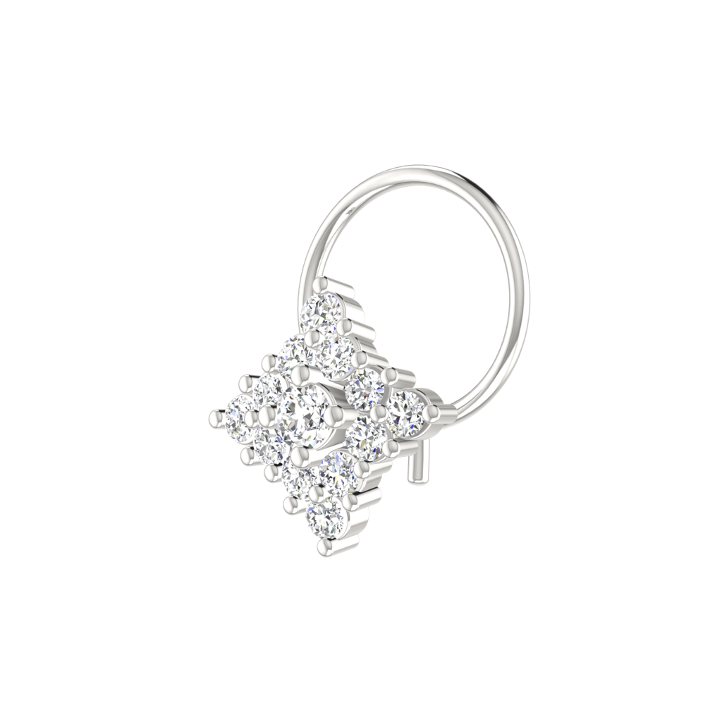 Avsar 9K Bis Hallmarked | Nosepin For Women/Girls |  Avno099 : AVNO099WC