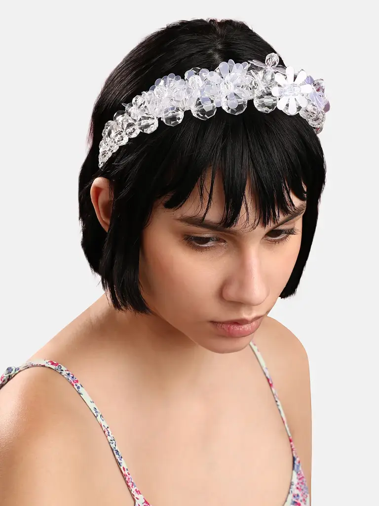 Omisha-Sohi'S Versatile Accessory: Fabric Hairband : SOHIBD9545