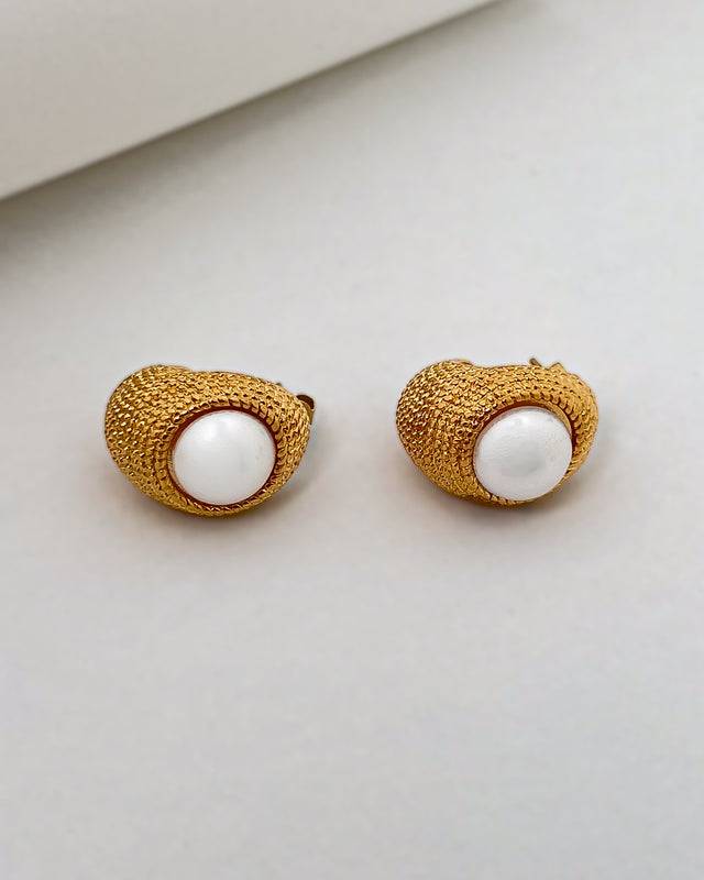 Pearl Nest Elegance Earring : E-P-24-0