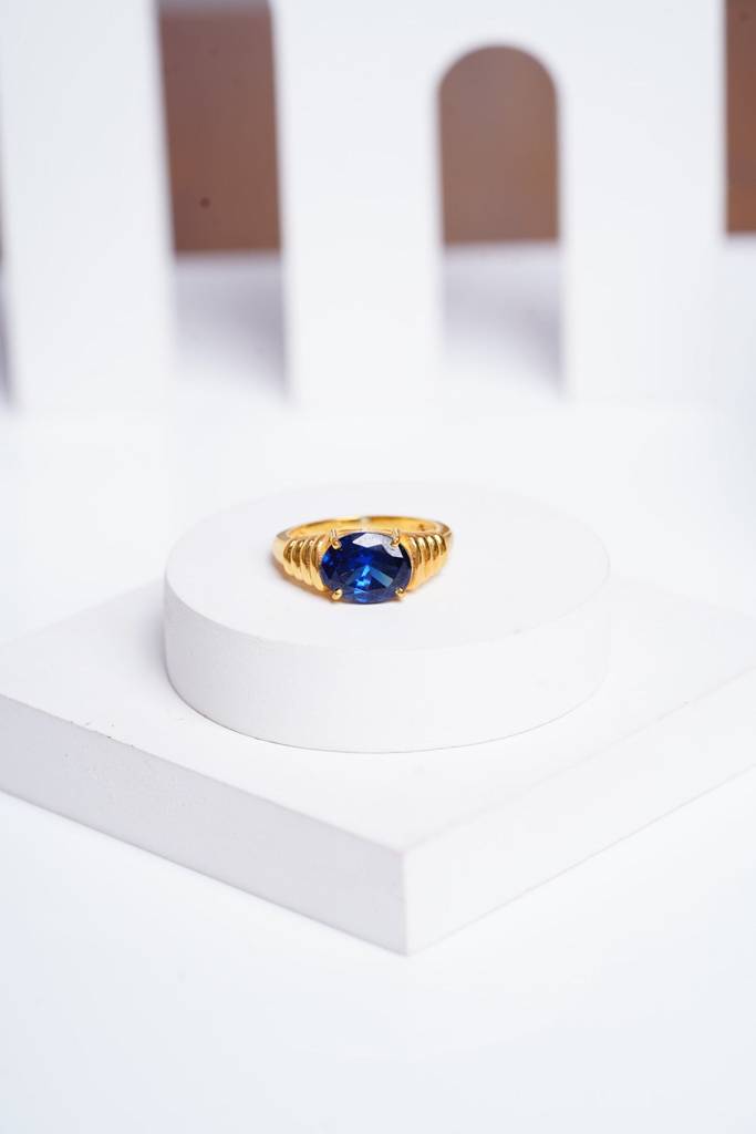 Blue Bold Ring : RIN_BLUEBO_SS5GV_4951