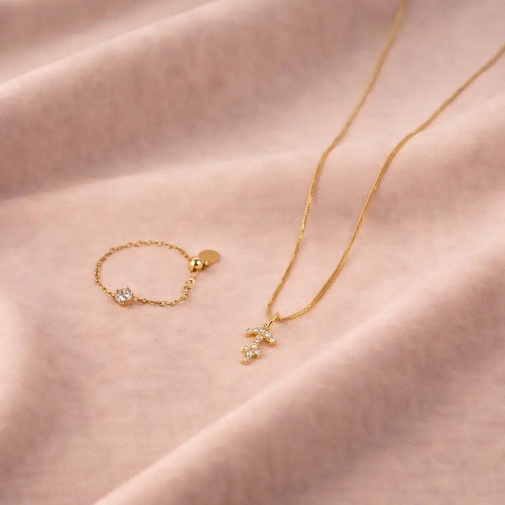 Cosmic Sagittarius Jewellery Combo : NRC-054-G-1