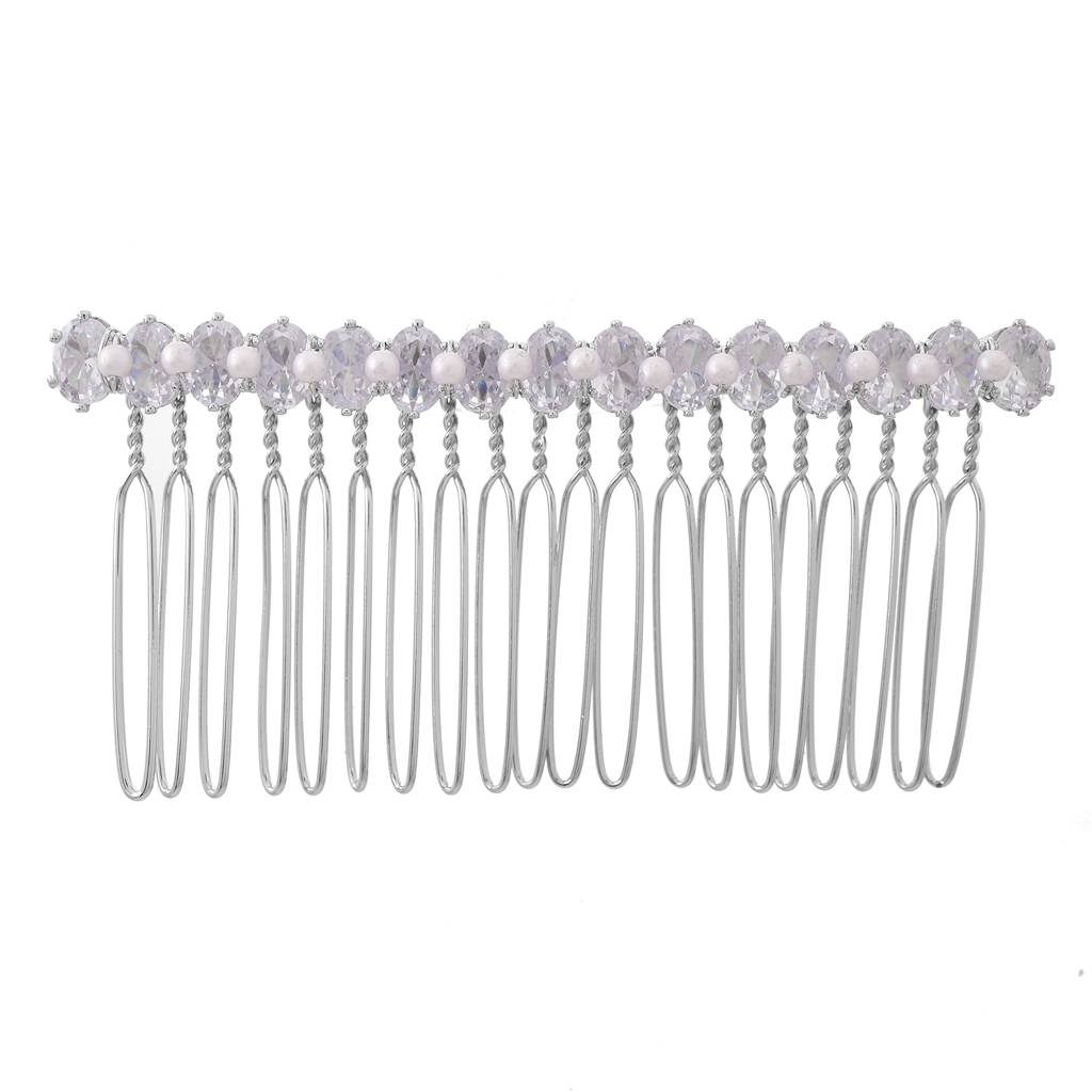 Royal Romance Blossom Comb Pin Hair Accessories : 8905124548709