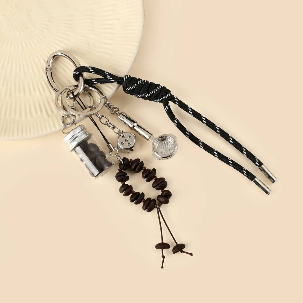 Brewed Essence Coffee Bag Charm : C-BG-0082-S-BR