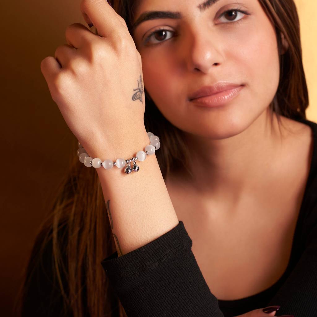 Nature Crystal Embrace Beaded Bell Band : BS12439