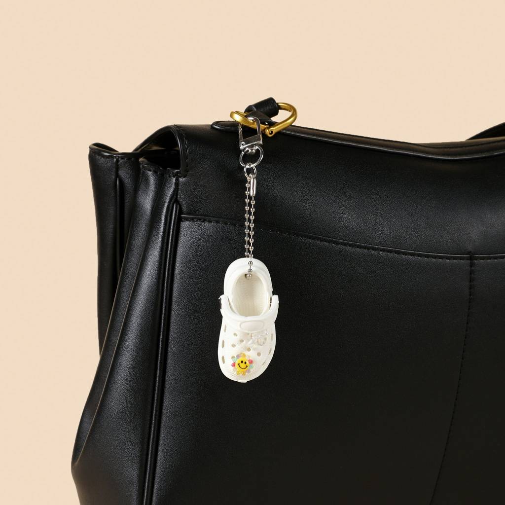 Mini Crocs Bag Charms : C-BG-0081-S-WH