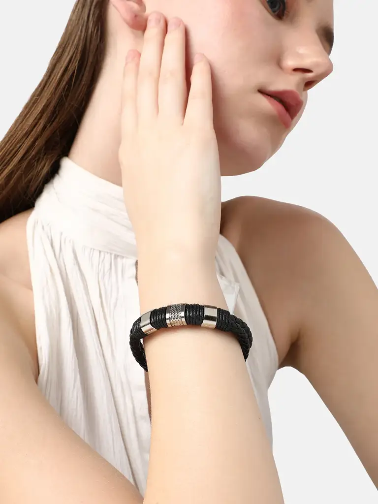 Whitney-Gold Plated Designer Stone Bracelet : SOHBRC7861
