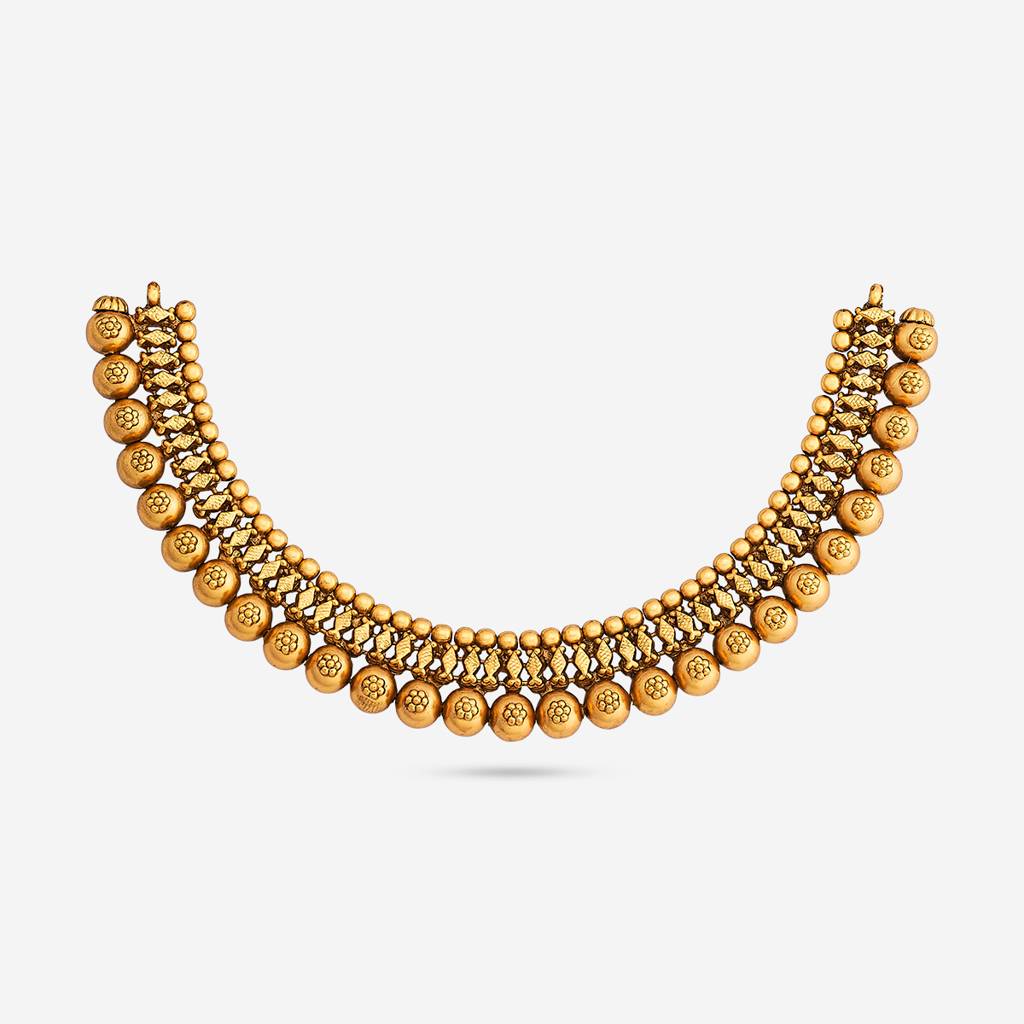 Gold - Plated Bridesmaid Antique Necklace - 448731 : 448731