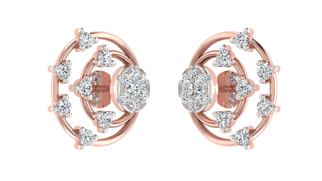 Avsar 9K Bis Hallmarked | Earring For Women/Girls | Ave984 : AVE984PC