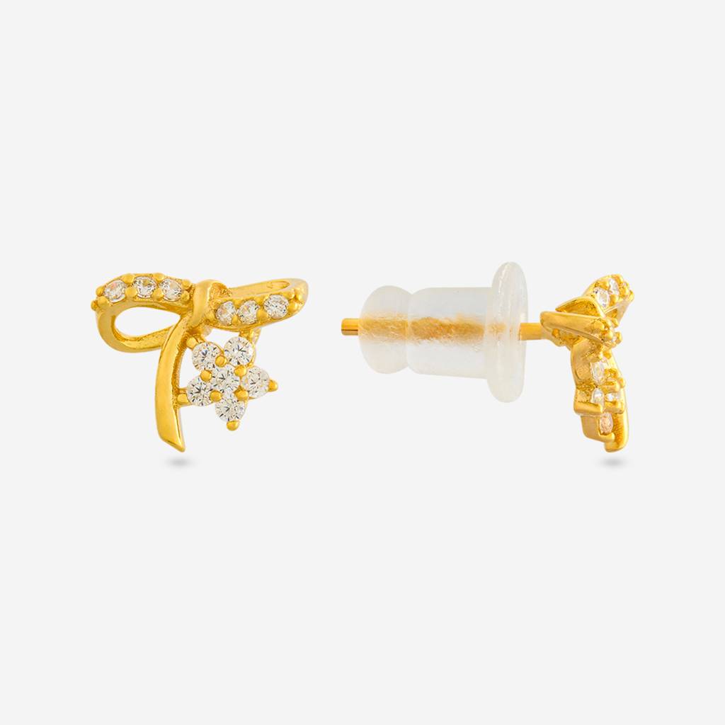 Office Wear Silver Earring - 465537 : 465537