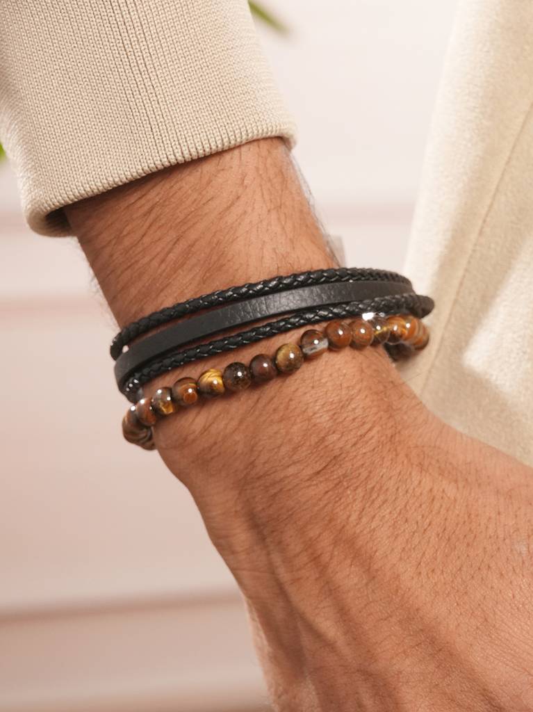 Midnight Trio Bracelet : Z-MN-BR-09