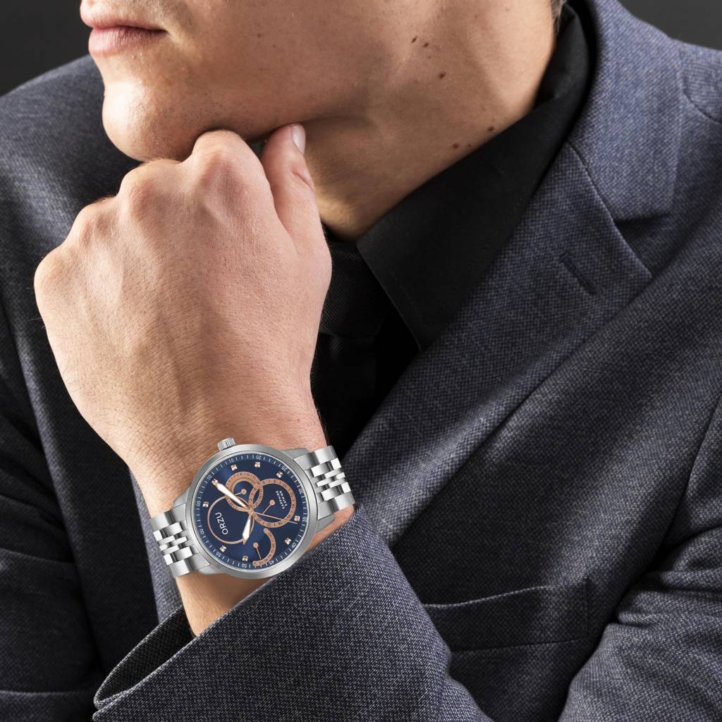 Multifunction Dial Men'S Watch - Mm40041 | Stainless Steel Case & Solid Band | Sapphire Glass | Band Watch For Men : MM40041