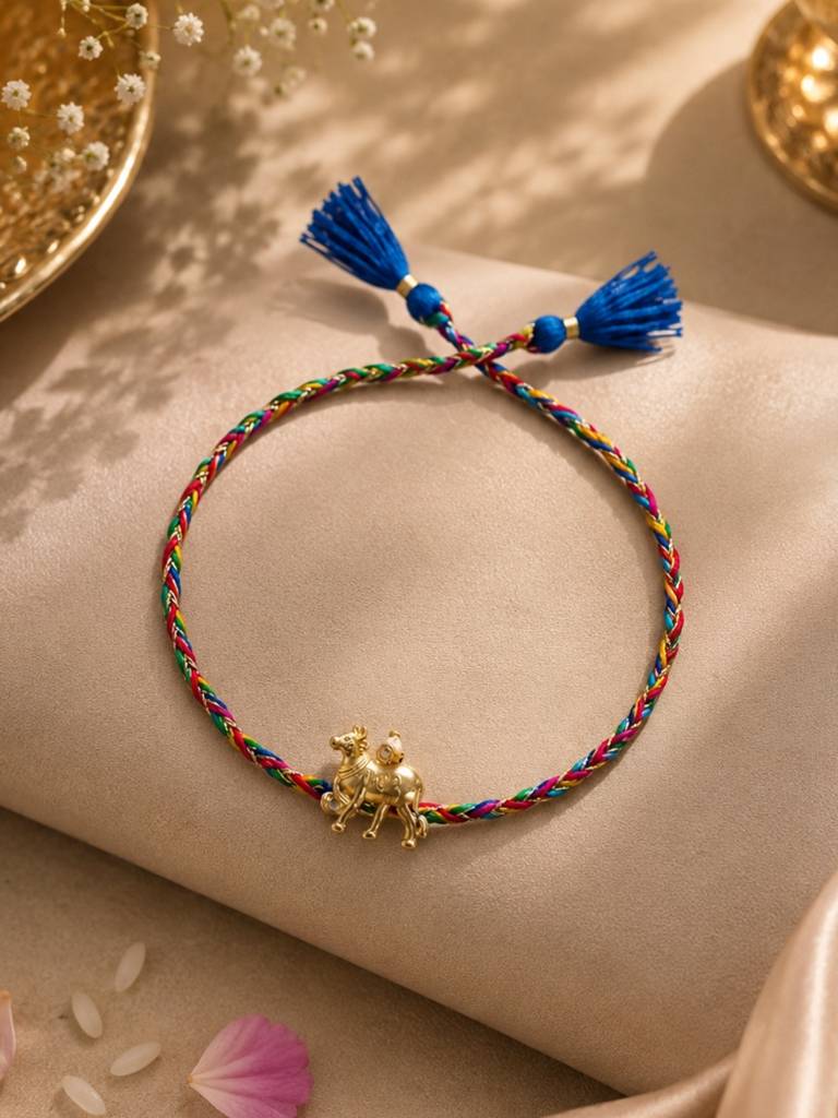 Sacred Nandi Blessings Rakhi Hamper : YI24A1005A
