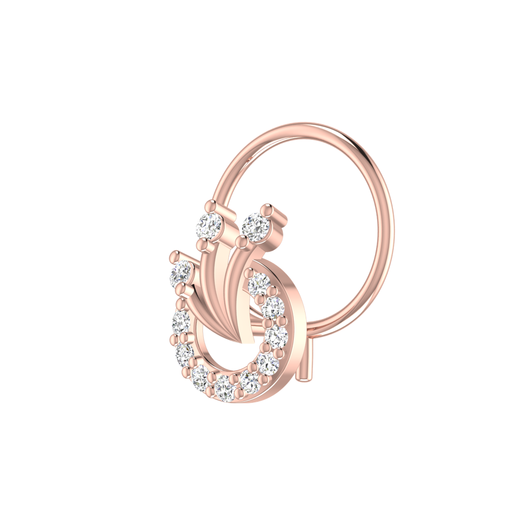 Avsar 9K Bis Hallmarked | Nosepin For Women/Girls |  Avno297 : AVNO297PC