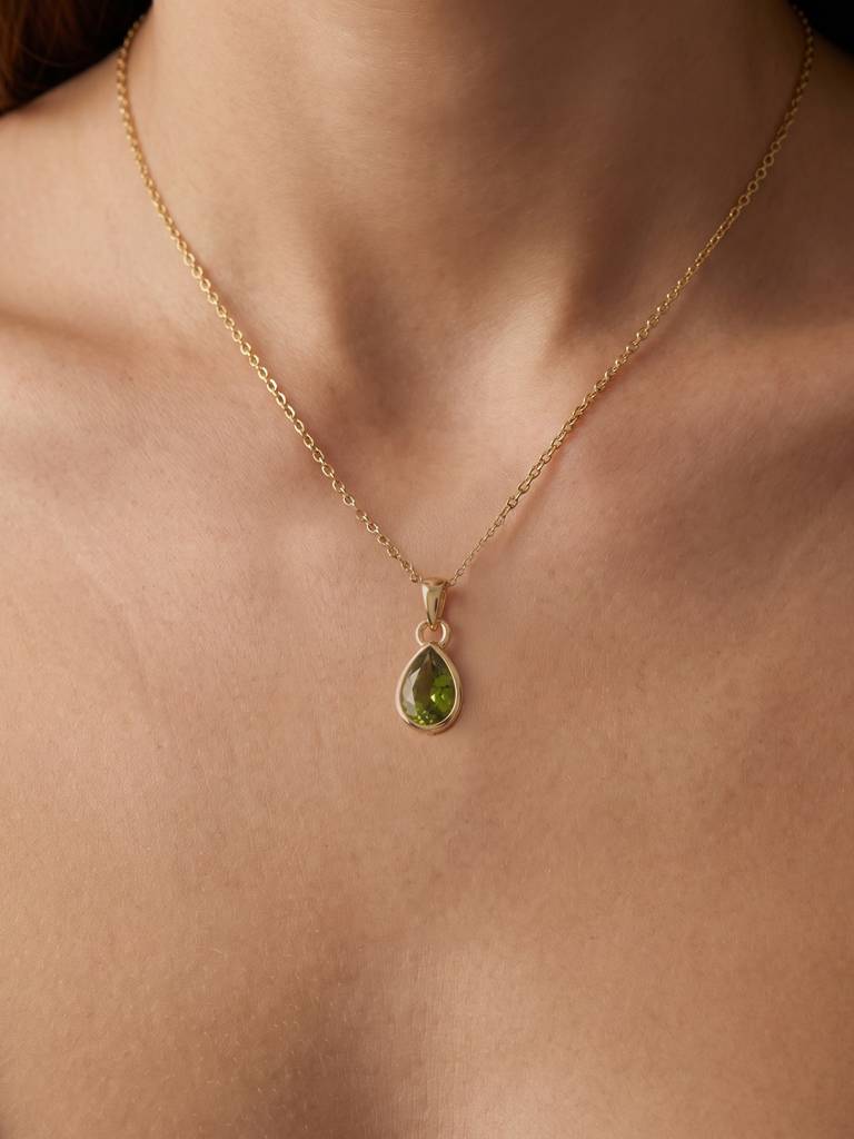 August Birthstone Pendant : GBSPD194