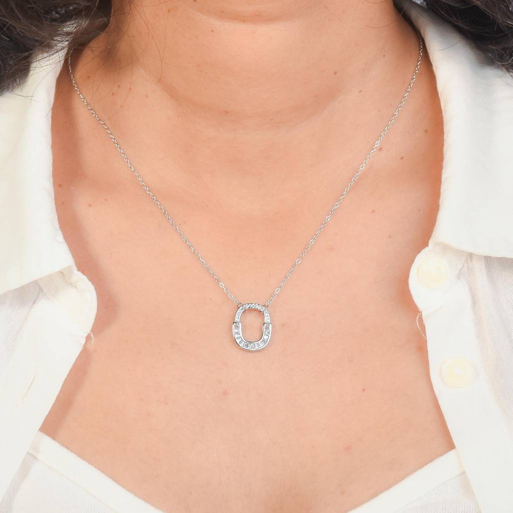 Diamond Arc Necklace : NG495A