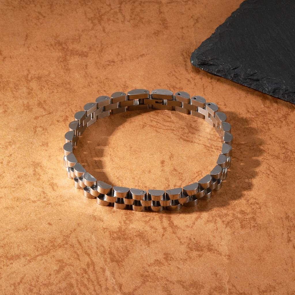 Rolex-Style Chain Bracelet : MB1S1004-S