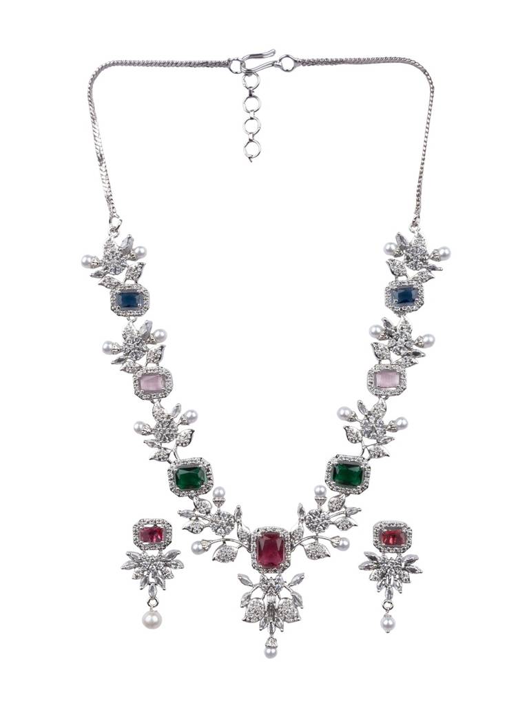 Statement Necklace Set : AD151MULTI