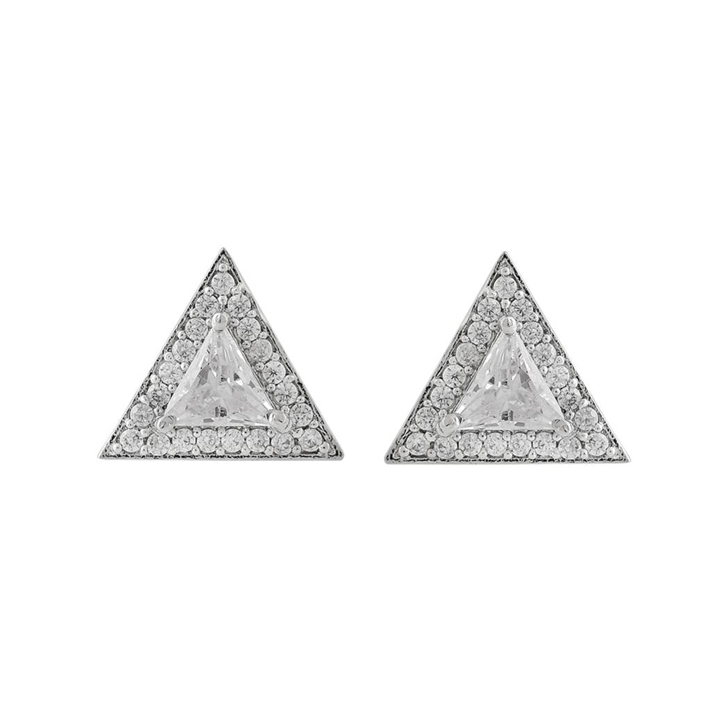 Sparkling Essentials Triangle Cut Cluster Setting Cz Box Set : 8905124480269