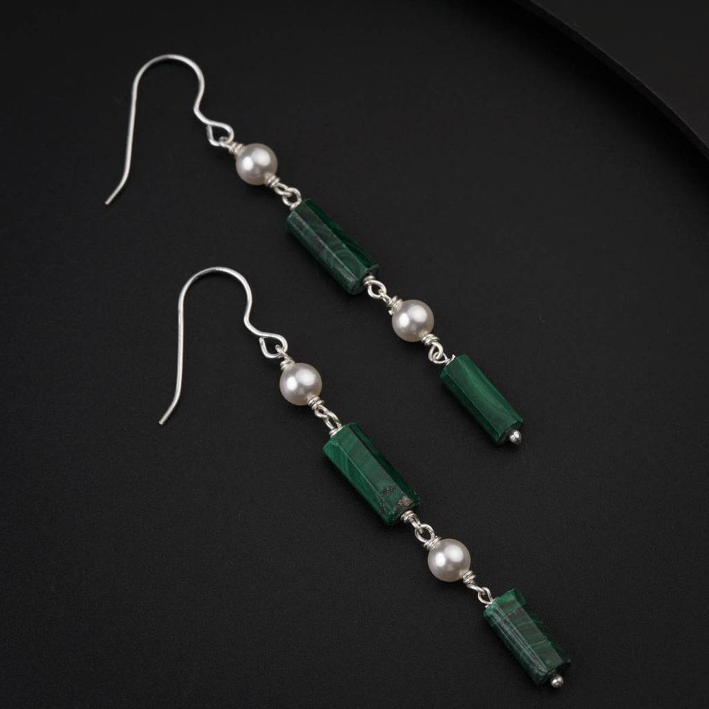 Lapis Lazuli Silver Earring : 17407639