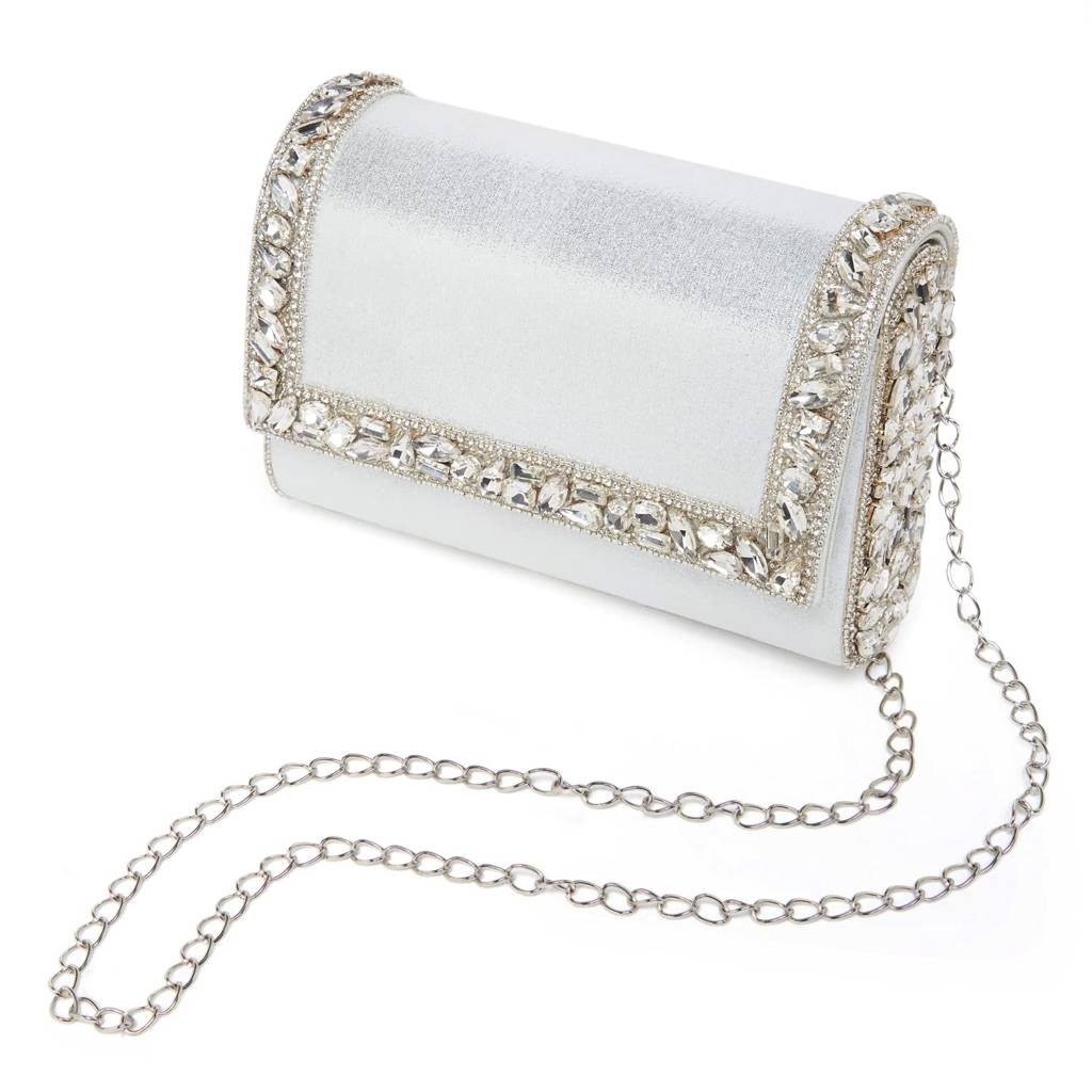 Clutch Purses For Women Wedding Handmade Evening Handbags Party Bridal Clutch : C100S