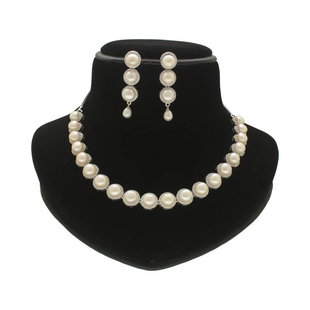 Tara Pearl Necklace Set : JPFEB-26-020