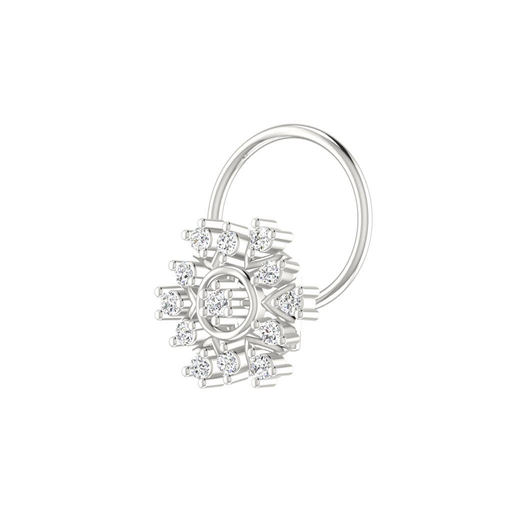 Avsar 9K Bis Hallmarked | Nosepin For Women/Girls |  Avno191 : AVNO191WC