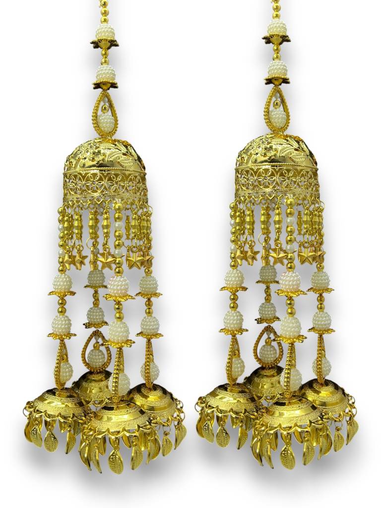 Golden Bridal Kalira For Wedding : 2512-264-et