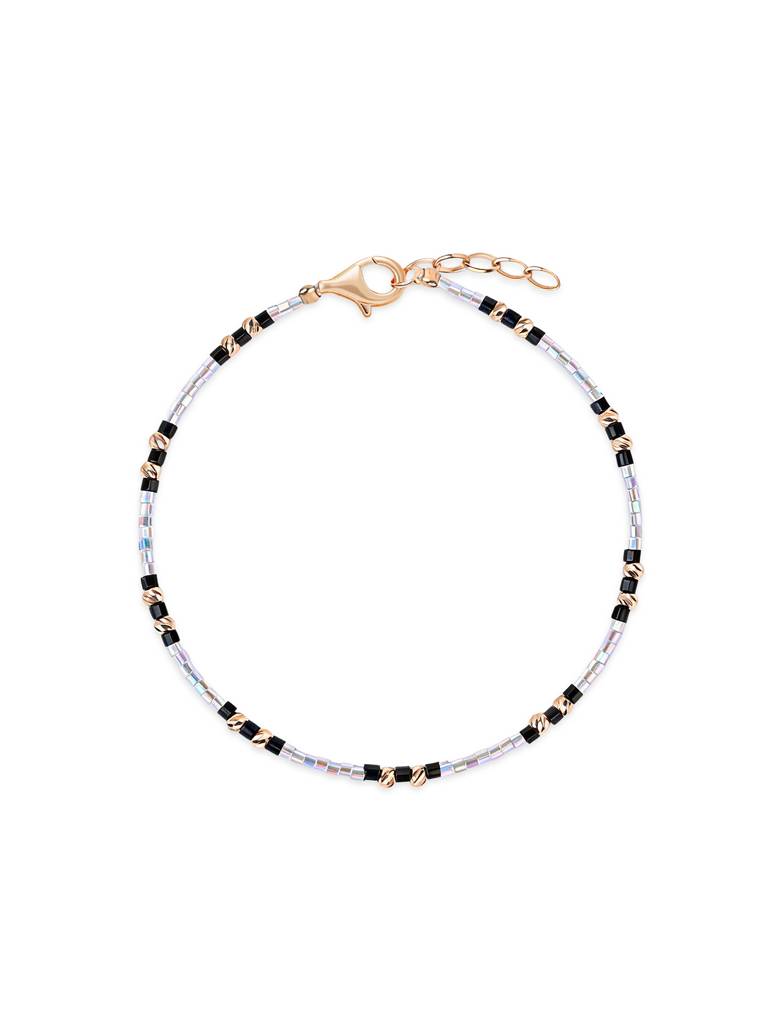 Silver Black & Gold Kids Jewellery : DKD4