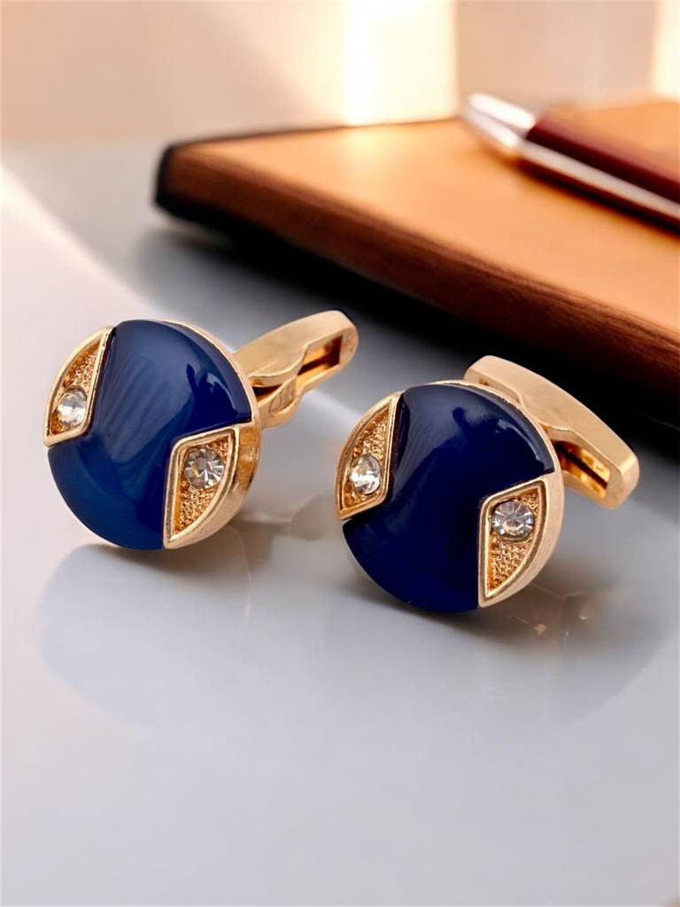 Men Jewellery Sleeve Button Cuff Shirt Button, Blazer Cufflinks Pair Set For Men. : 300-CHC4-1008B-B