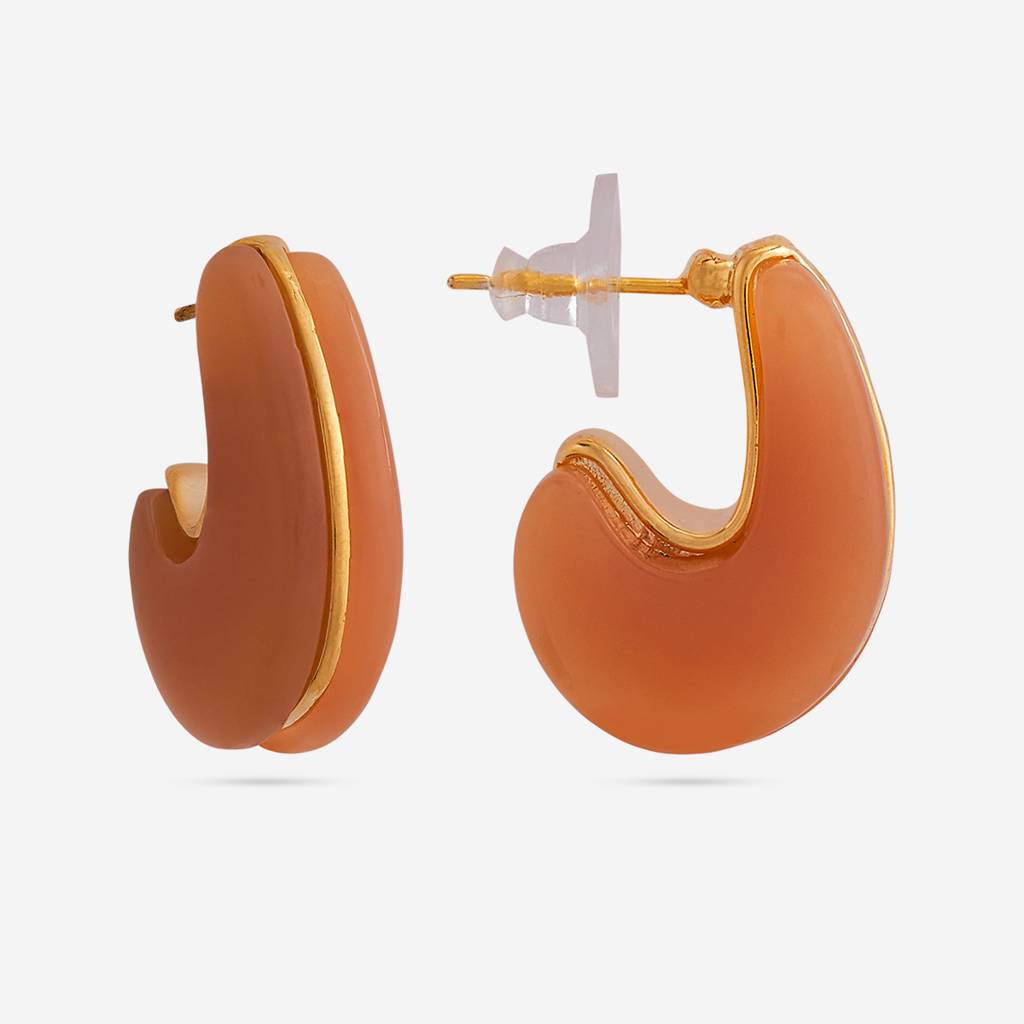 Gold - Plated Casual Wear Trendy Earring - 451281 : 451281