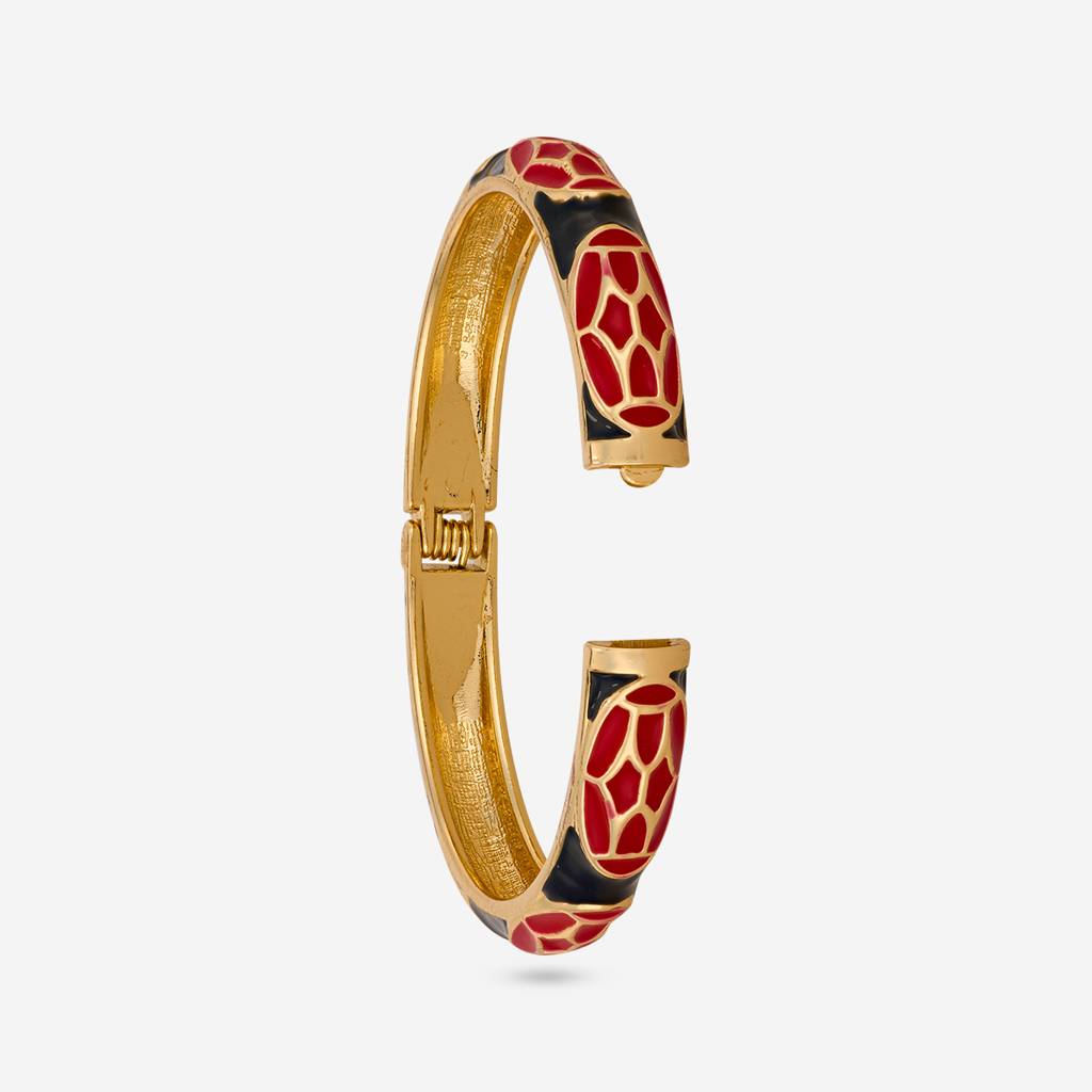 Gold - Plated Casual Wear Trendy Kada - 464699 : 464700