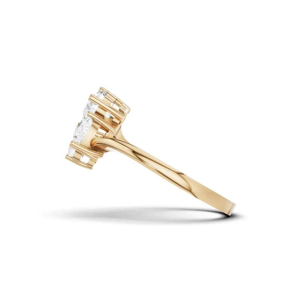 Serenith Flame Diamond Ring : AIENR-763