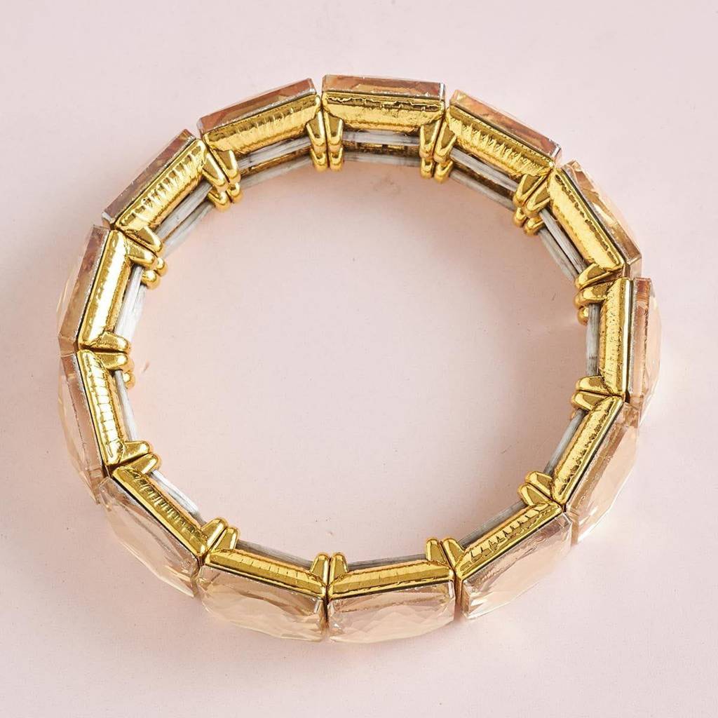 Champagne Gold - Plated Casual Wear Trendy Bracelet - 338945 : 338945