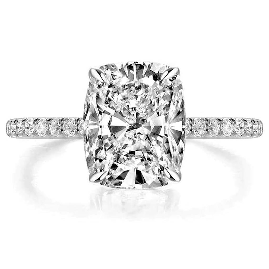 Silver Plated Cubic Zirconia & Crystal Studded Stylish Finger Ring Fashion Jewellery Gift For Women Wife Girlfriend : PX9R3018W