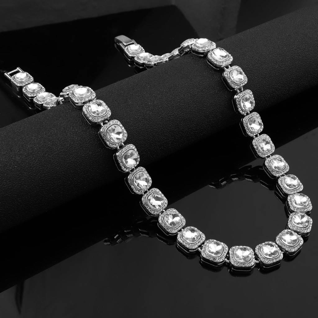 Clavicle Diamond Necklace : MN1S0964-S