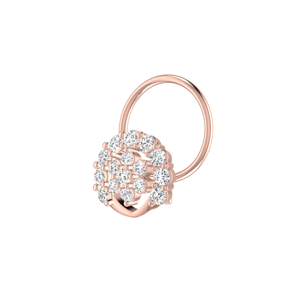 Avsar 9K Bis Hallmarked | Nosepin For Women/Girls |  Avno213 : AVNO213PC