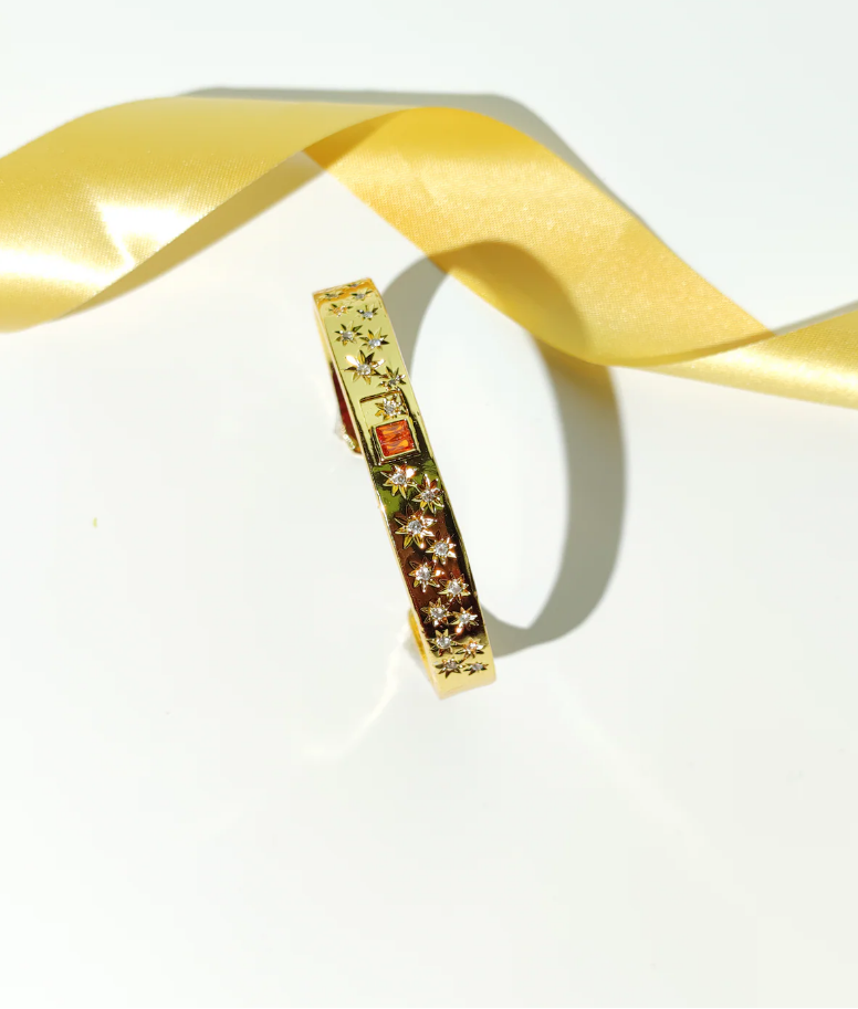 Blissful Colours Starry Cuff Bracelet : DBC04CB