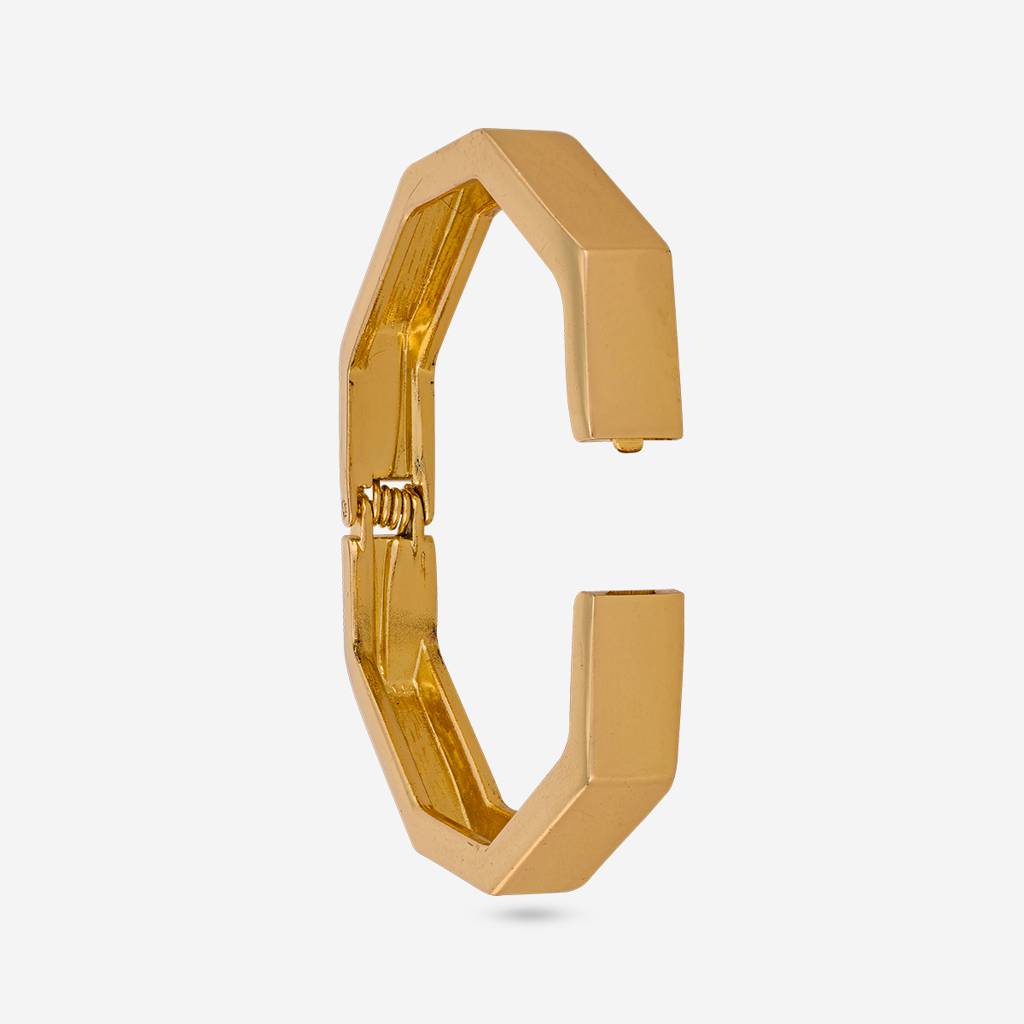 Gold - Plated Casual Wear Trendy Kada - 458953 : 458953