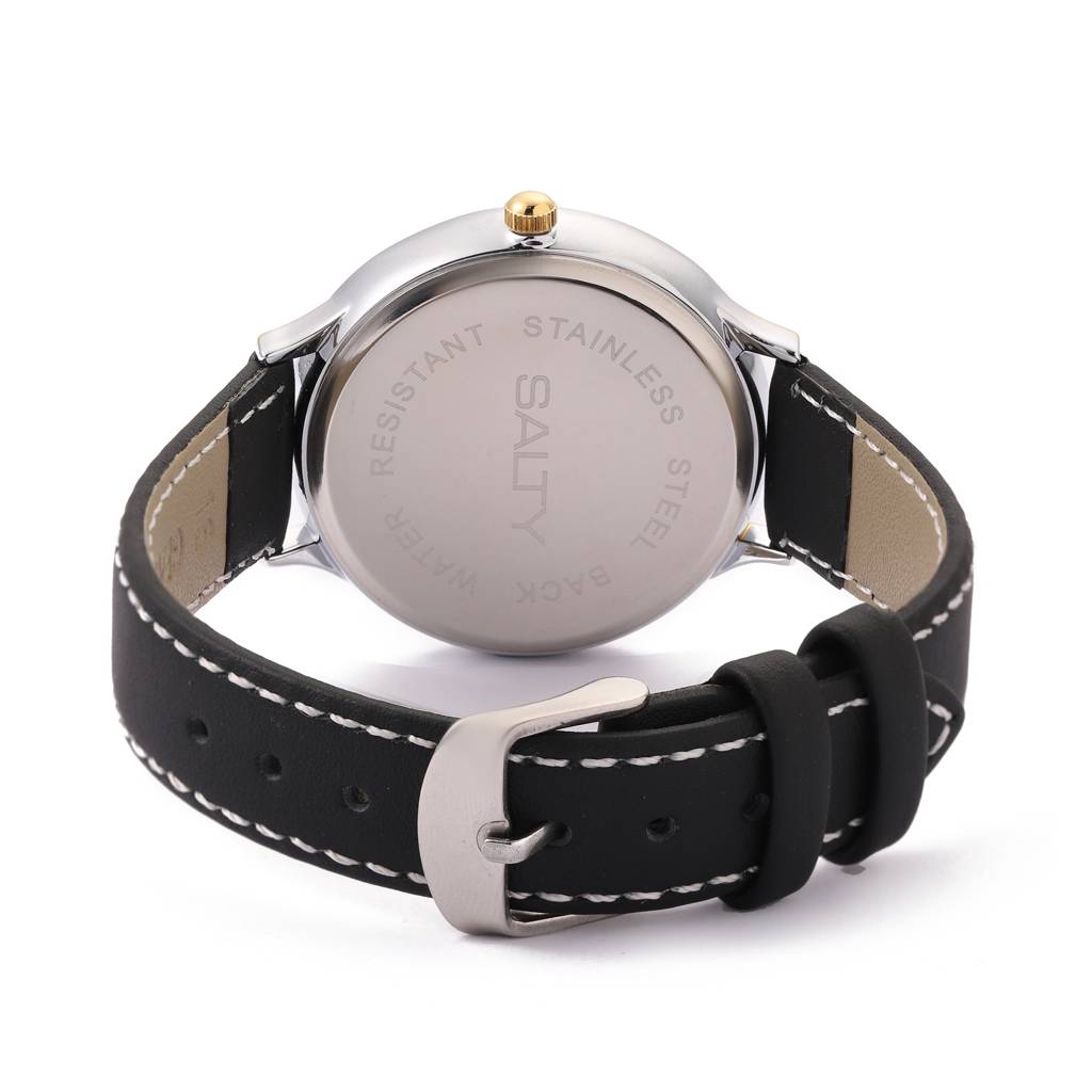 Jasper & Amber Couple Watches For Women & Men : WTC-MS-0002-BK-G-1